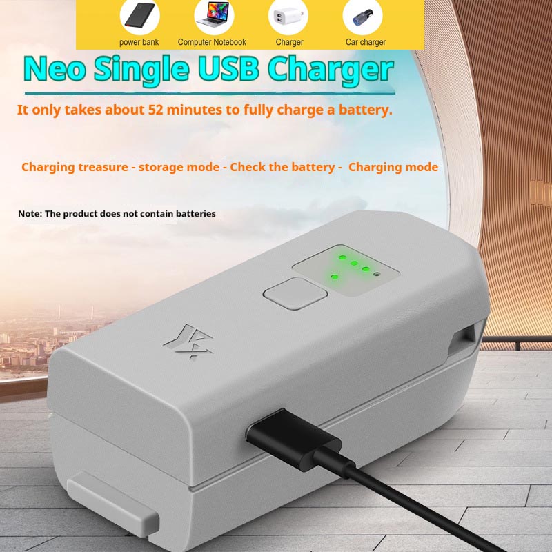 Drone Battery Adapter - Двунаправленное USB-зарядное устройство для дрона DJI