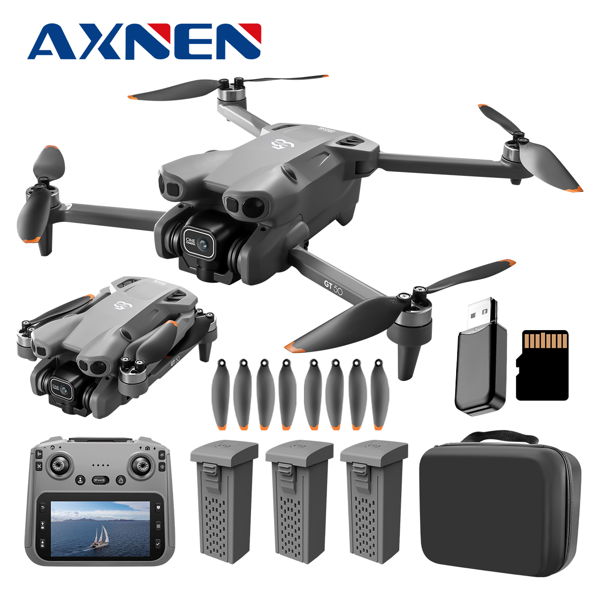 Jjrc Drone X12 - Новый дрон GT50 с 4,3-дюймовым экраном,