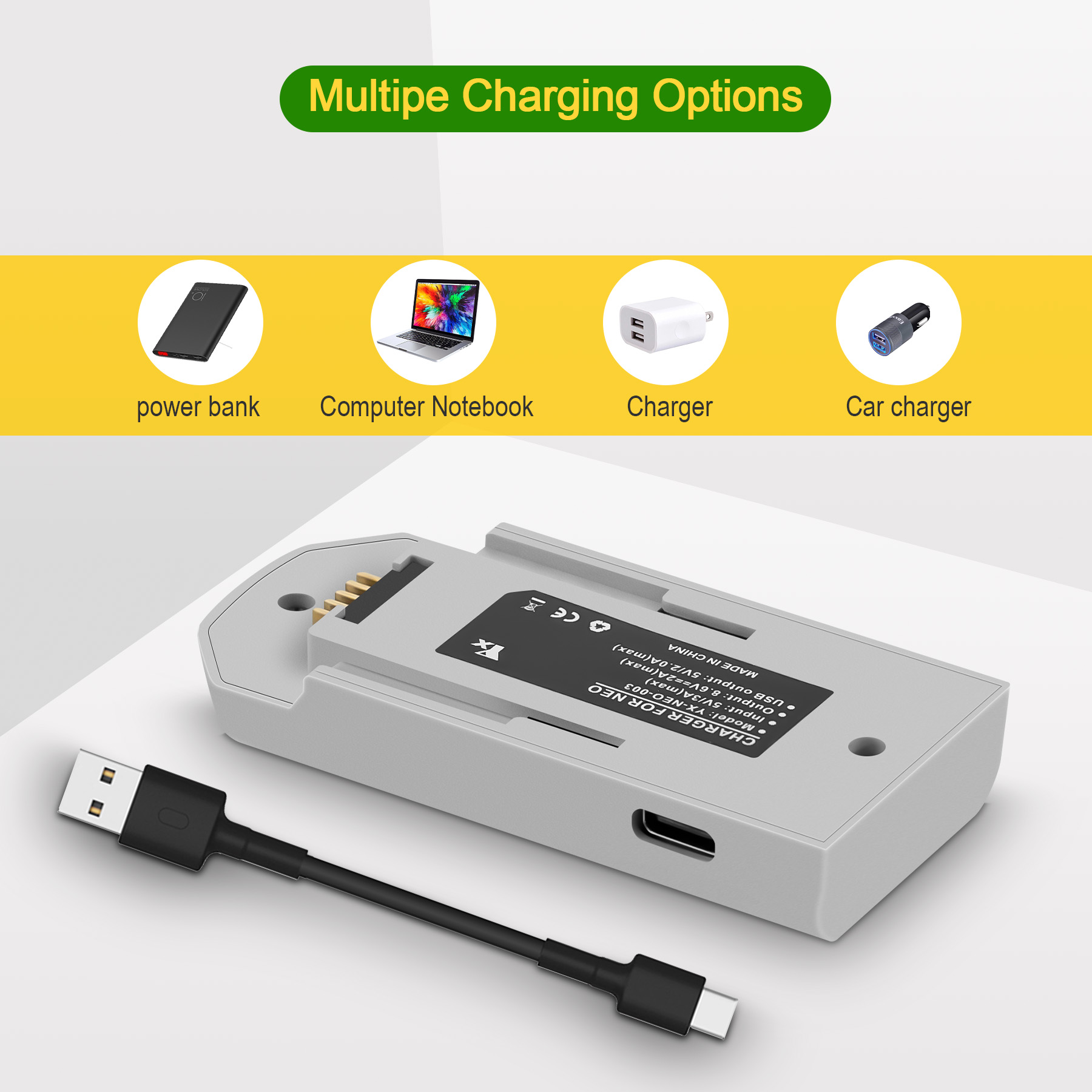 Двунаправленное USB-зарядное у – обзор и цена Drone Battery Adapter