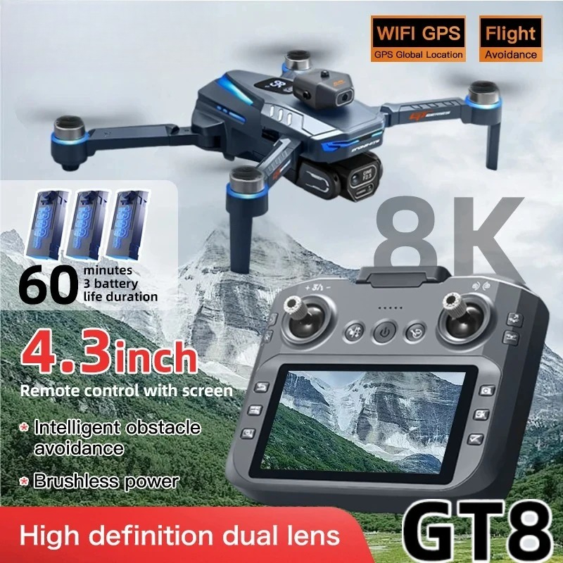 Оригинальный дрон GT8 8K с про – обзор и цена Jjrc Drone X12