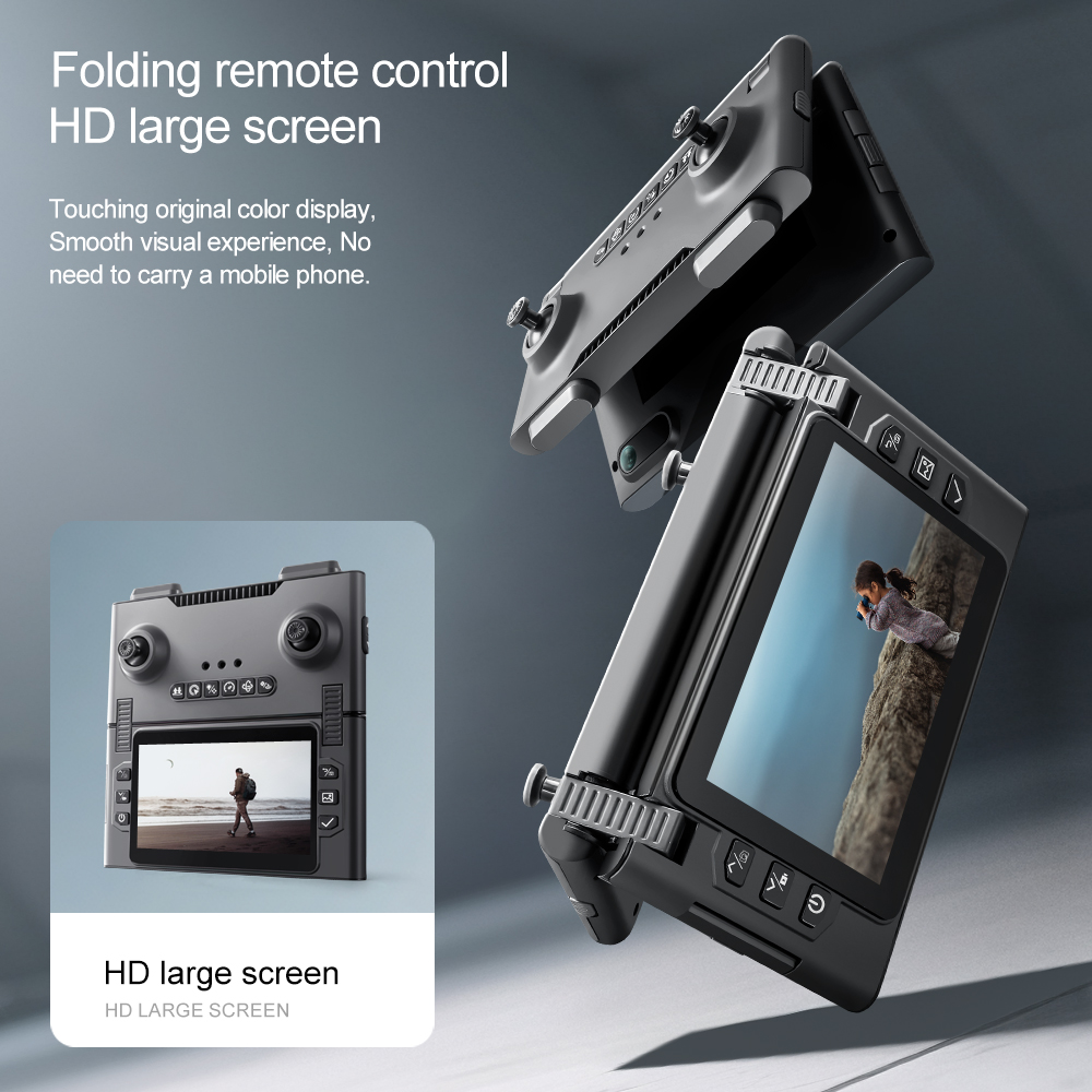 Новый бесщеточный дрон с аккум – обзор и цена Drone Controller Screen